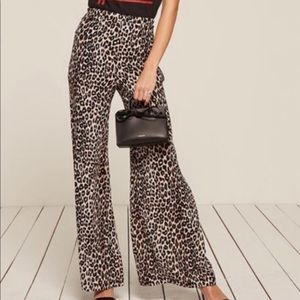 Reformation Leopard Ash Pant